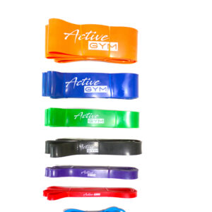 Силова лента със съпротивление Active Gym 22 mm (черна)